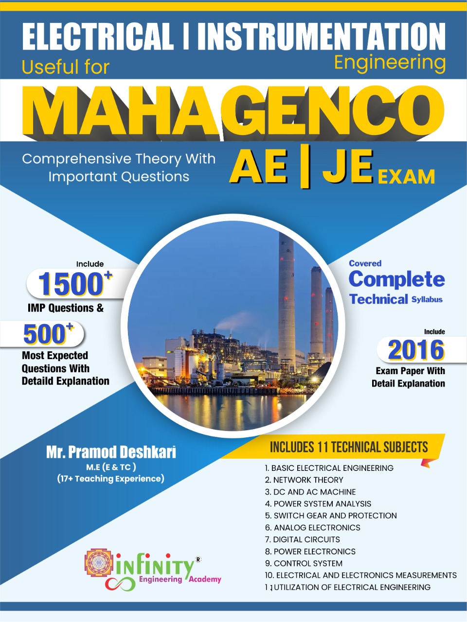 Mahagenco Exam Book for Electrical and Instrumentation Engineering